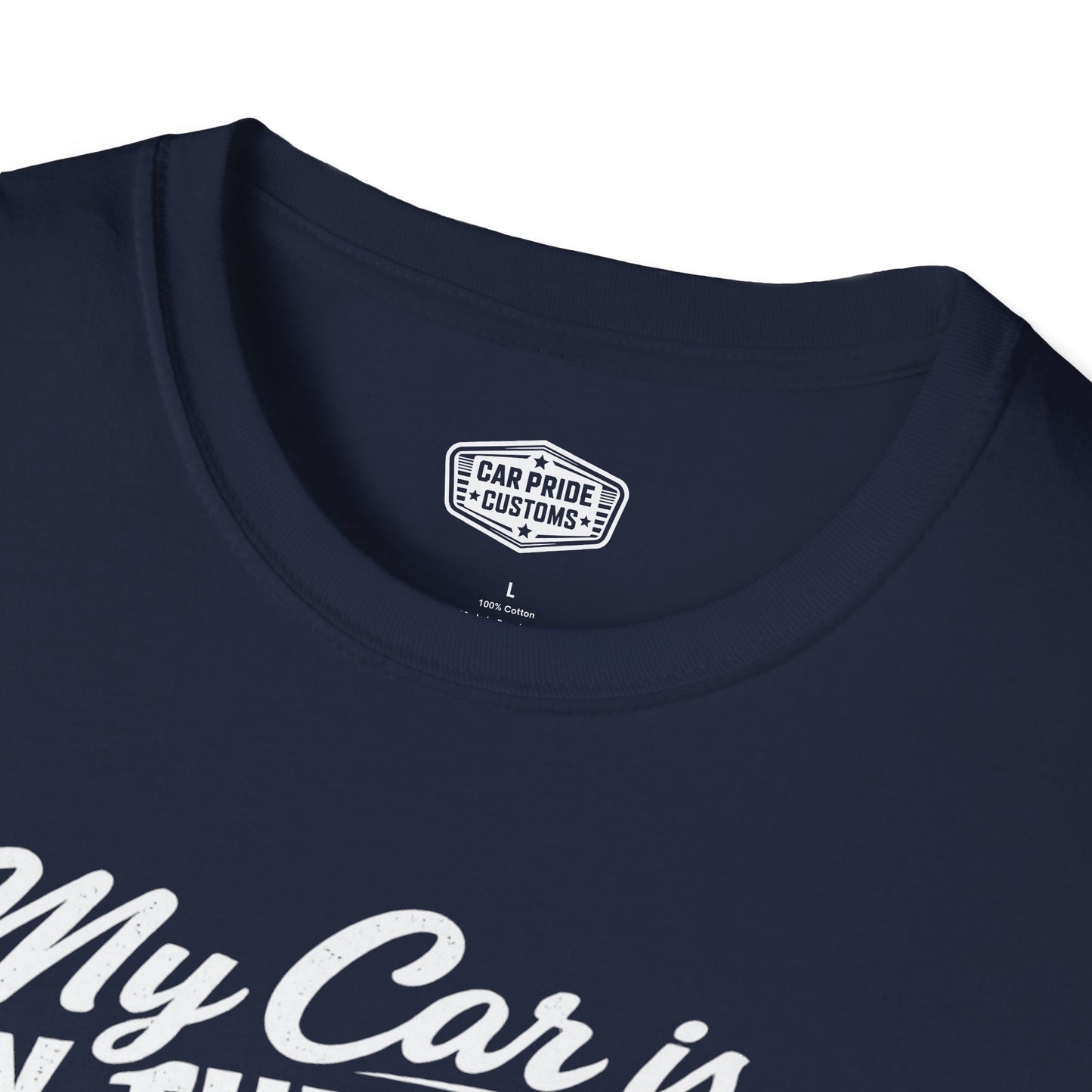 My Car is My Therapist | 1970 Dodge Challenger T-Shirt | Funny Mopar Muscle Car Graphic Tee | Classic Challenger Shirt