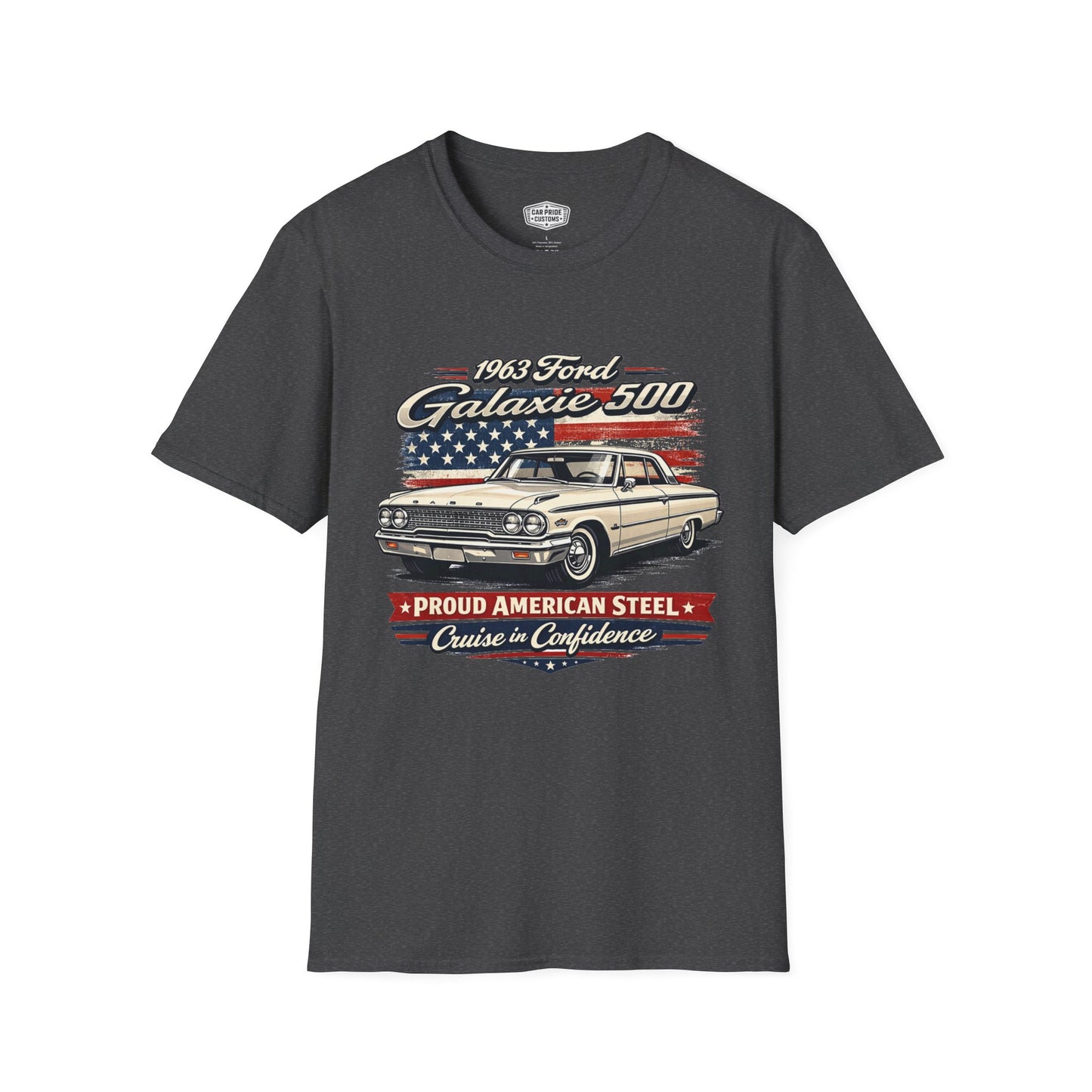 1963 Ford Galaxy 500 Yellow Pride - Standard Tee