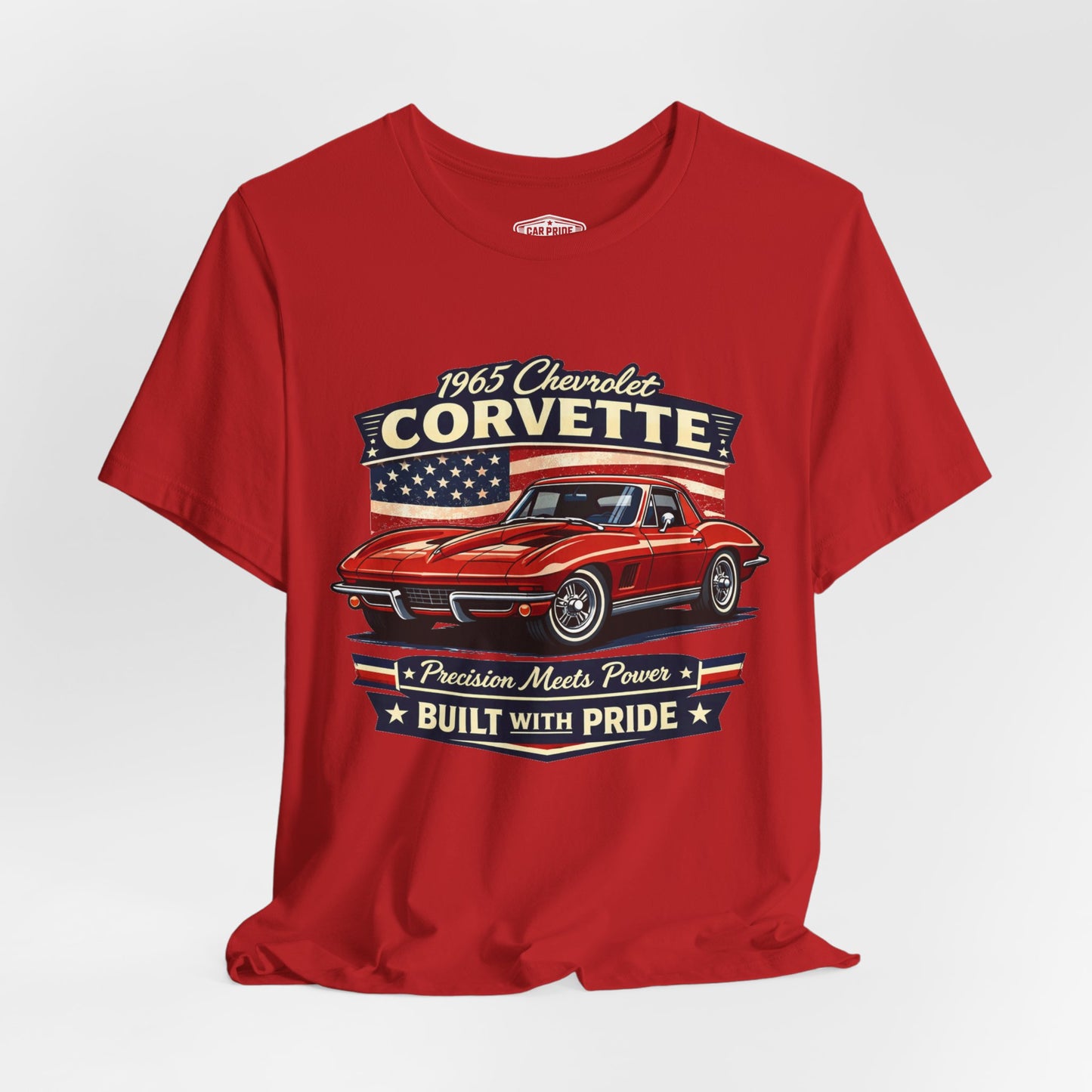 1965 Chevrolet Corvette Red Pride - Premium Tee