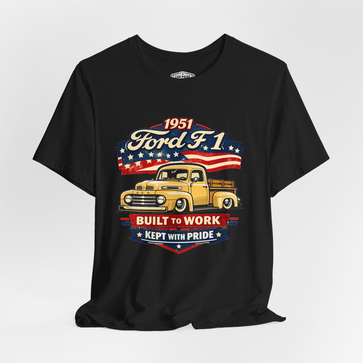 1951 Ford F1 Yellow Pride - Premium Tee