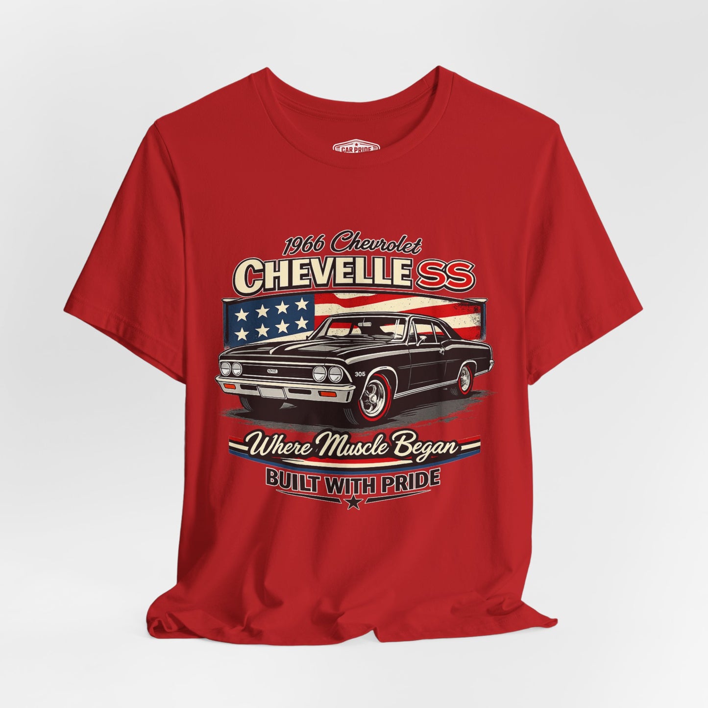 1966 Chevrolet Chevelle SS Black Pride - Premium Tee