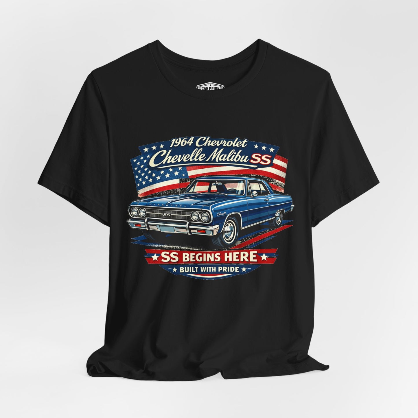 1964 Chevrolet Chevelle SS Blue Pride - Premium Tee