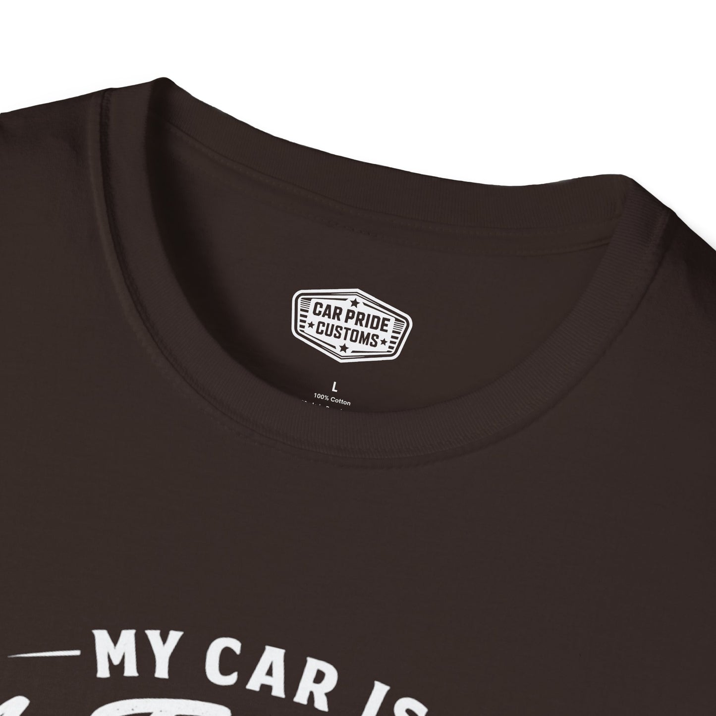 My Car is My Therapist | 1968 Dodge Charger T-Shirt | Funny Mopar Muscle Car Graphic Tee | Classic Dodge Shirt