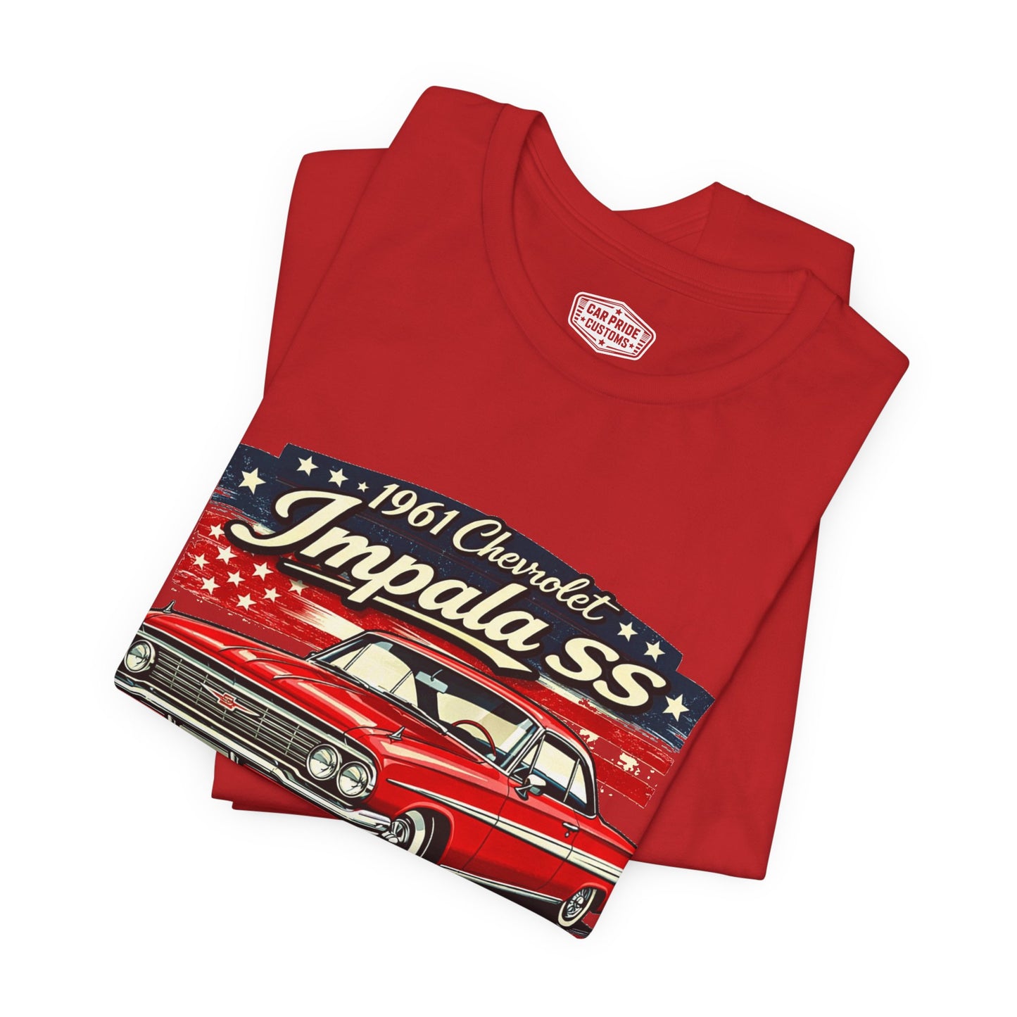 1961 Chevrolet Impala Red Pride - Premium Tee