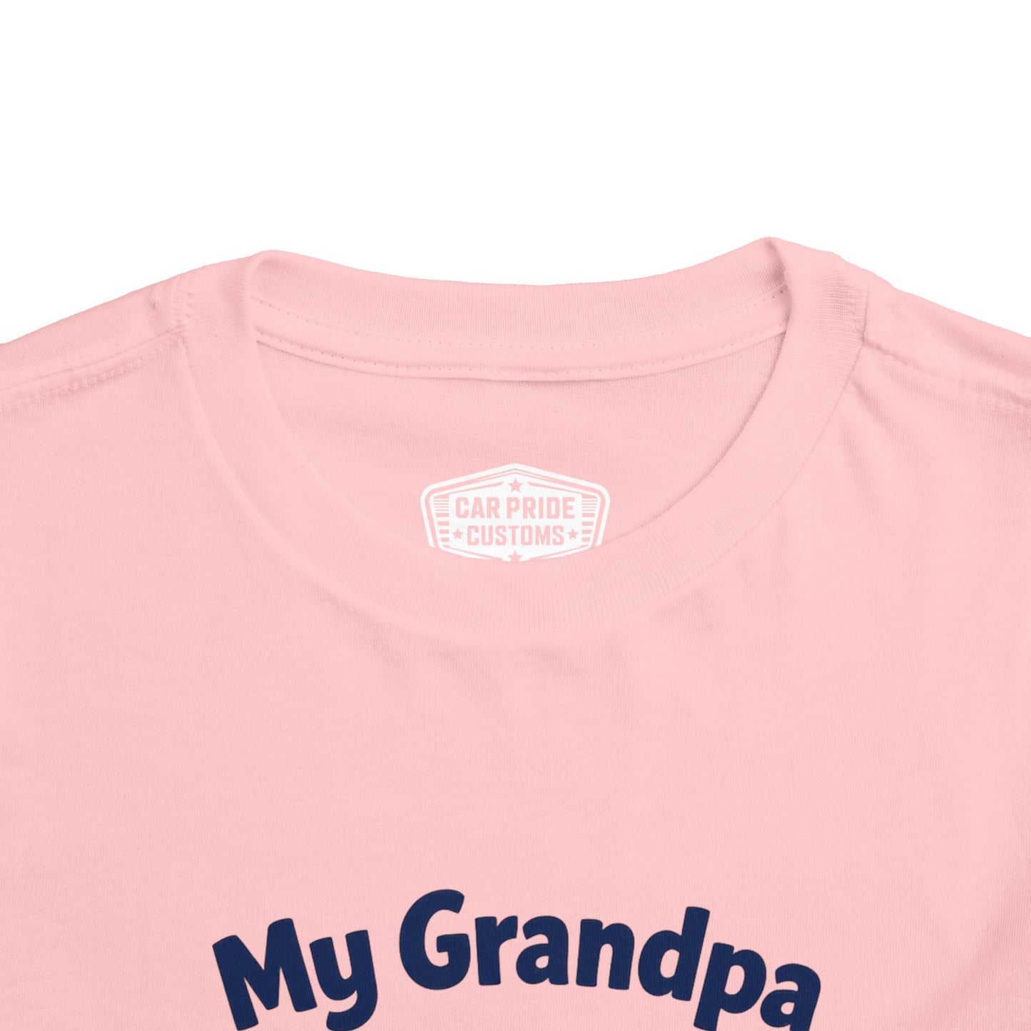 Funny Car T-Shirt | Classic Car Toddler T-Shirt| Grandpa Car Lover Gift | 1971 Plymouth Road Runner | Grandpa Likes Cars