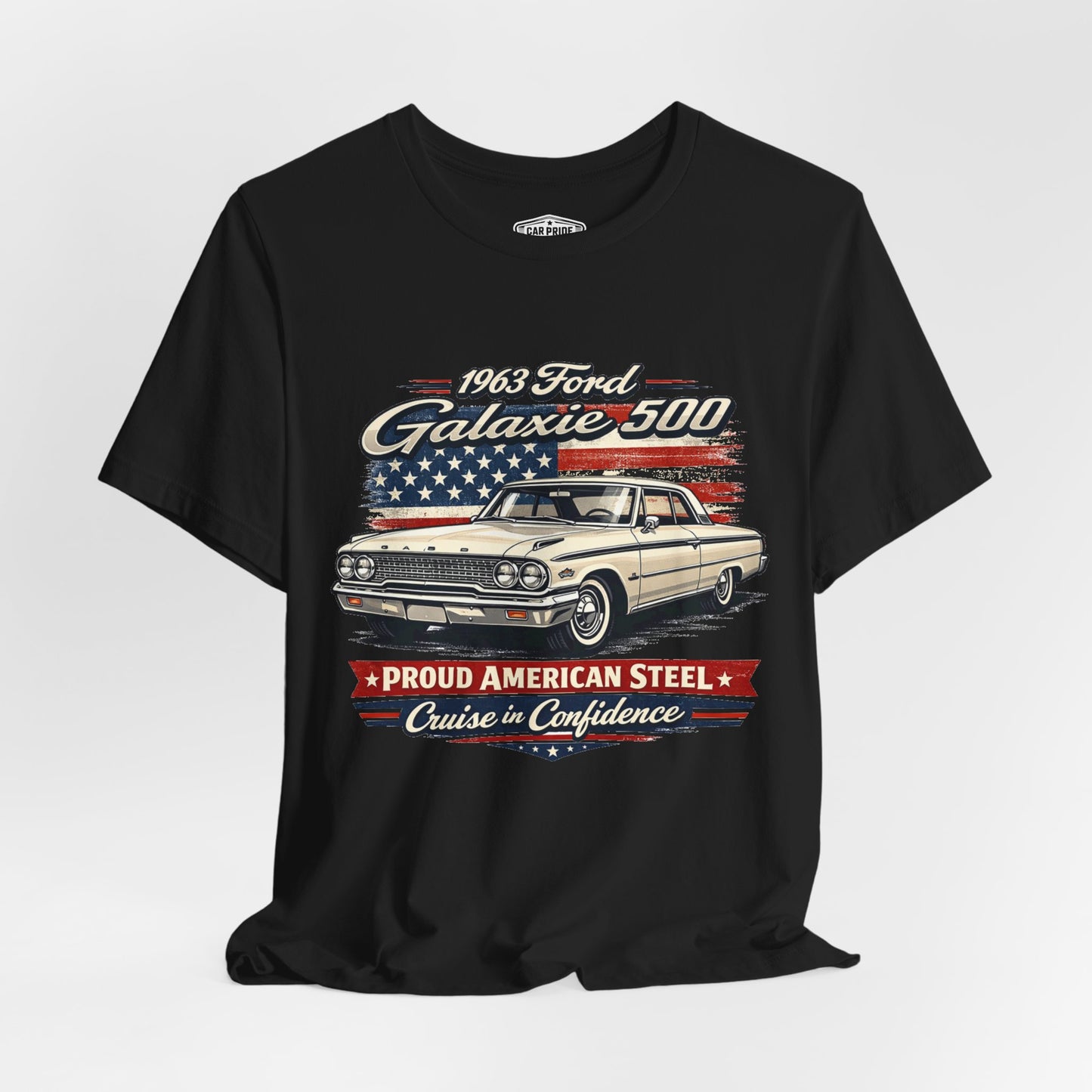 1963 Ford Galaxy 500 Yellow Pride - Premium Tee