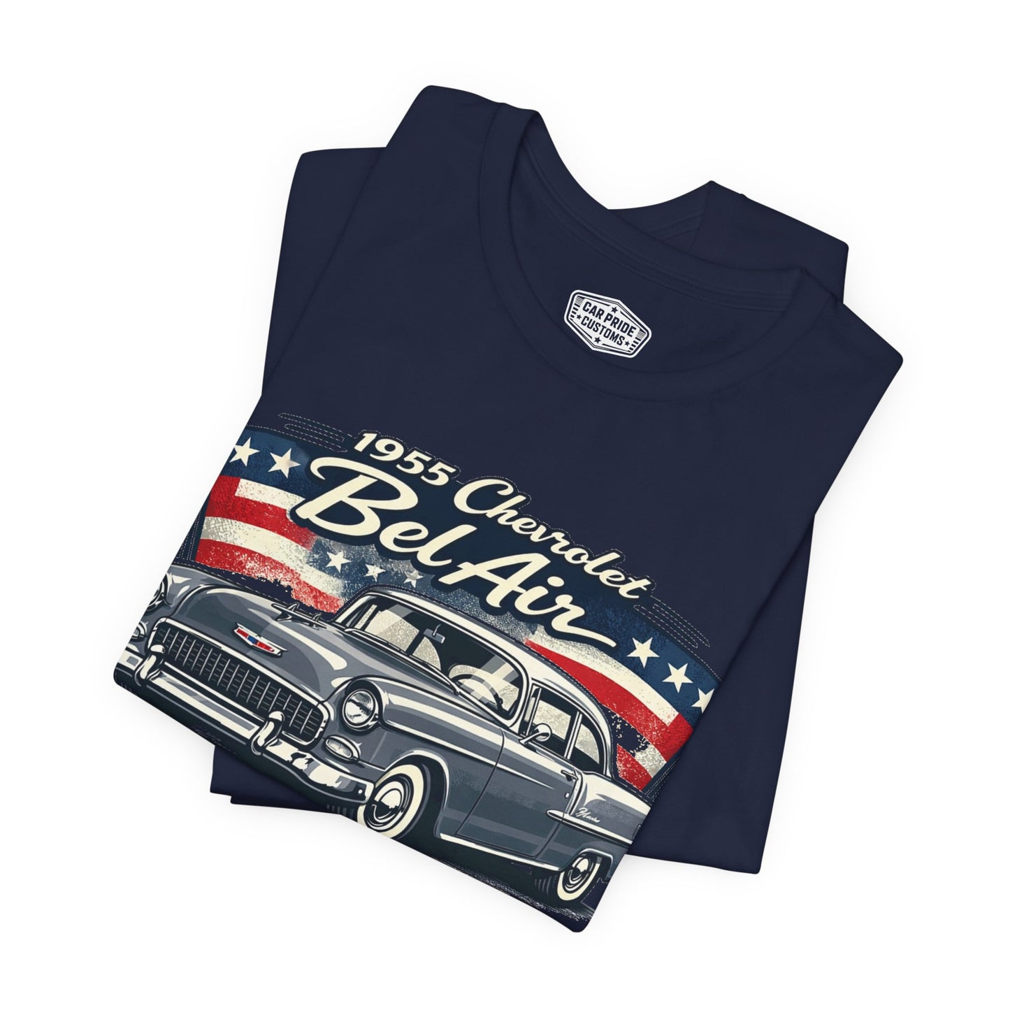 1955 Chevrolet Bel Air Grey Pride - Premium Tee