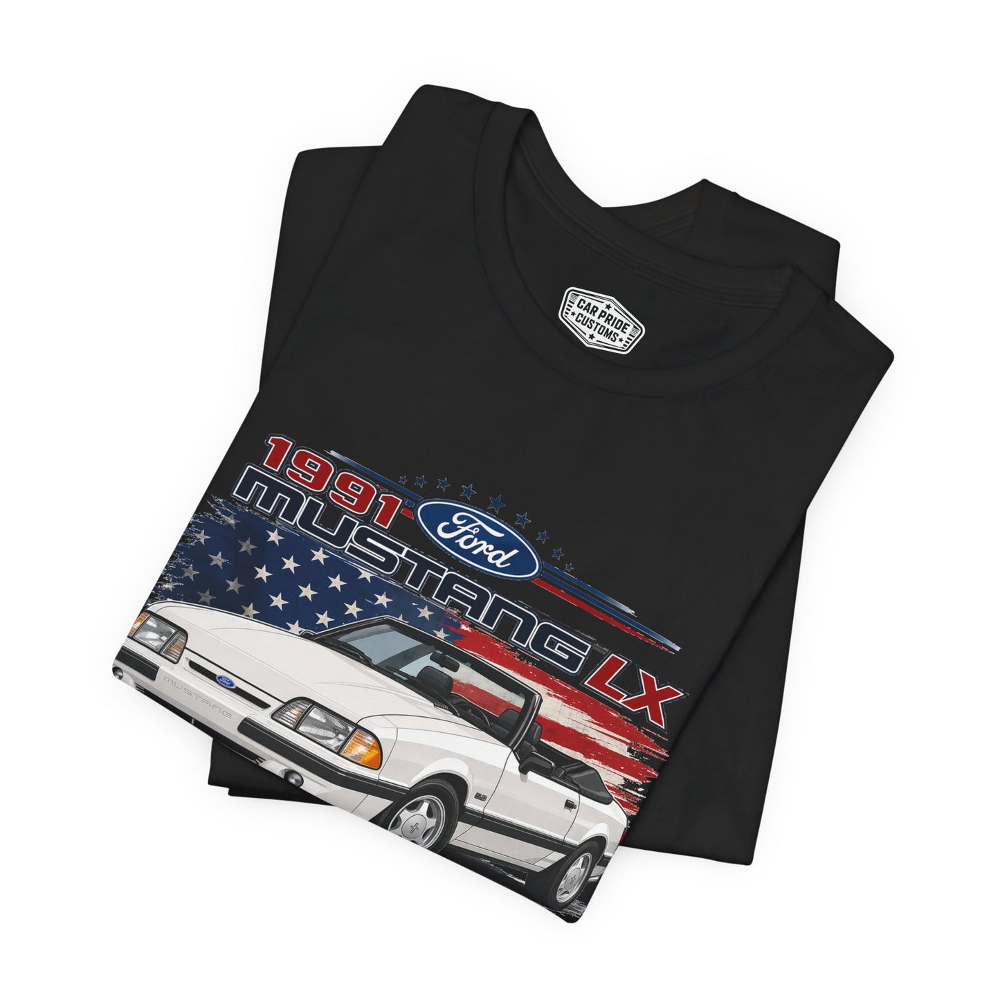 1991 Ford Mustang LX White Pride - Premium Tee