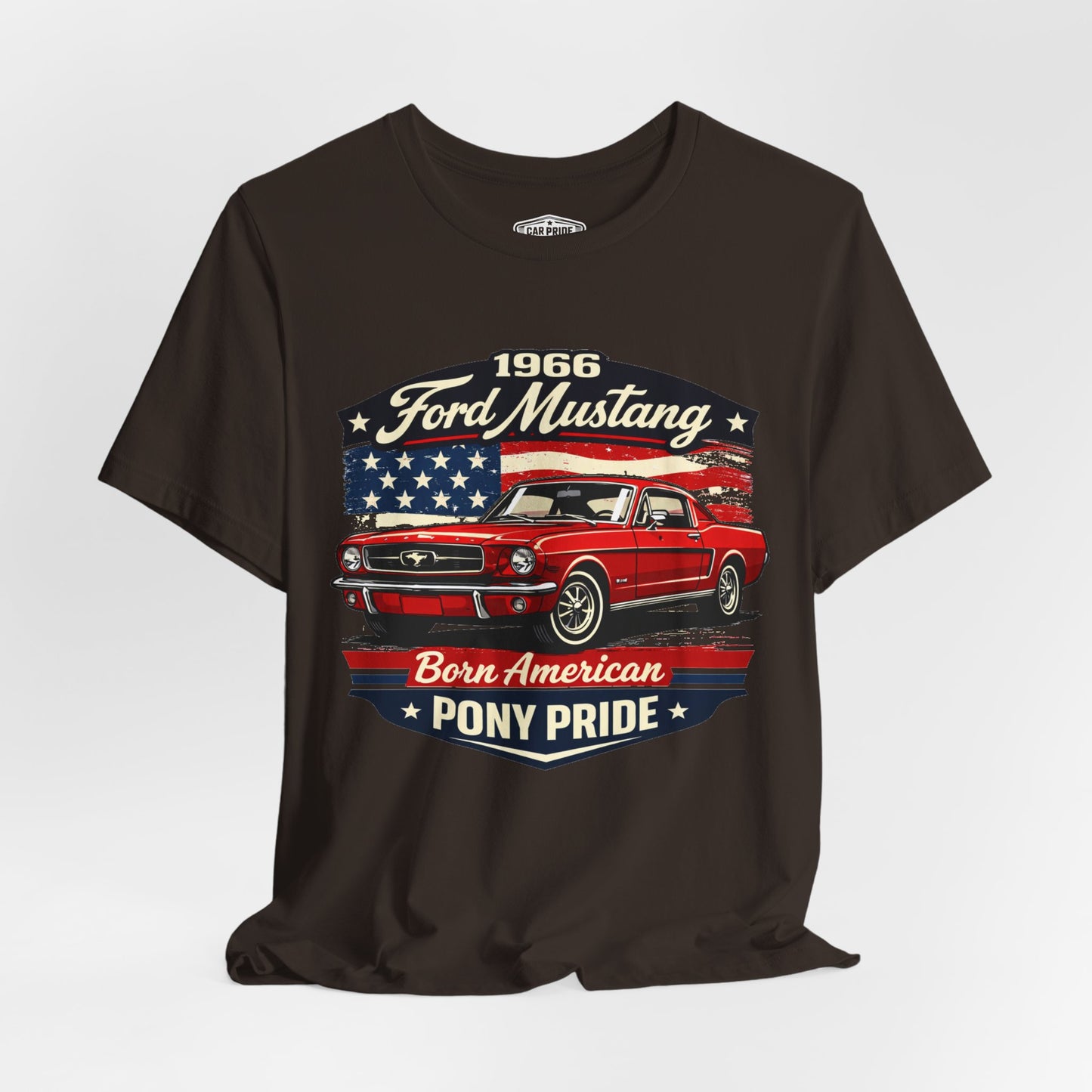 1966 Ford Mustang Red Pride - Premium Tee