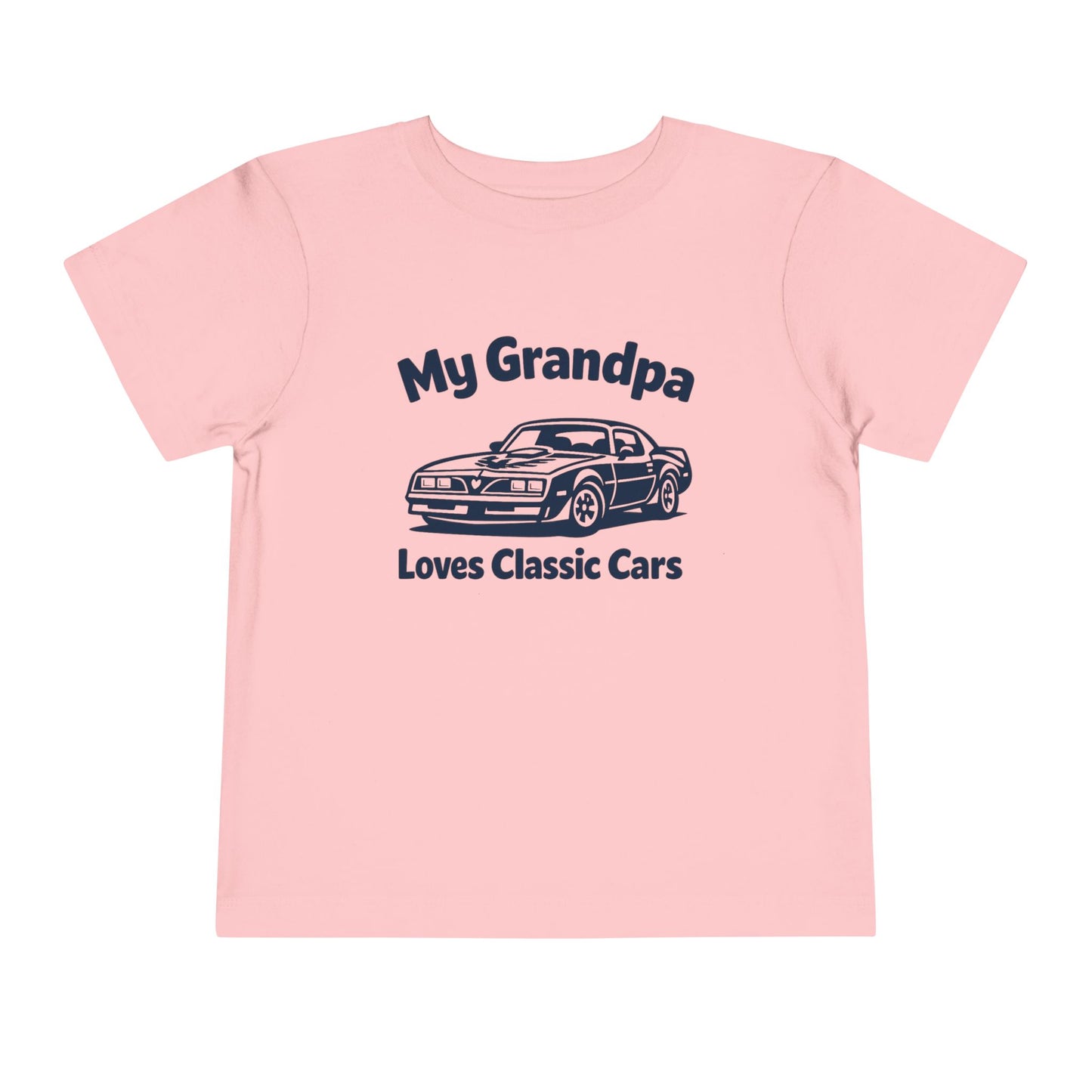 Funny Car T-Shirt | Classic Car Toddler T-Shirt| Grandpa Car Lover Gift | 1979 Pontiac Trans AM | Grandpa Likes Cars