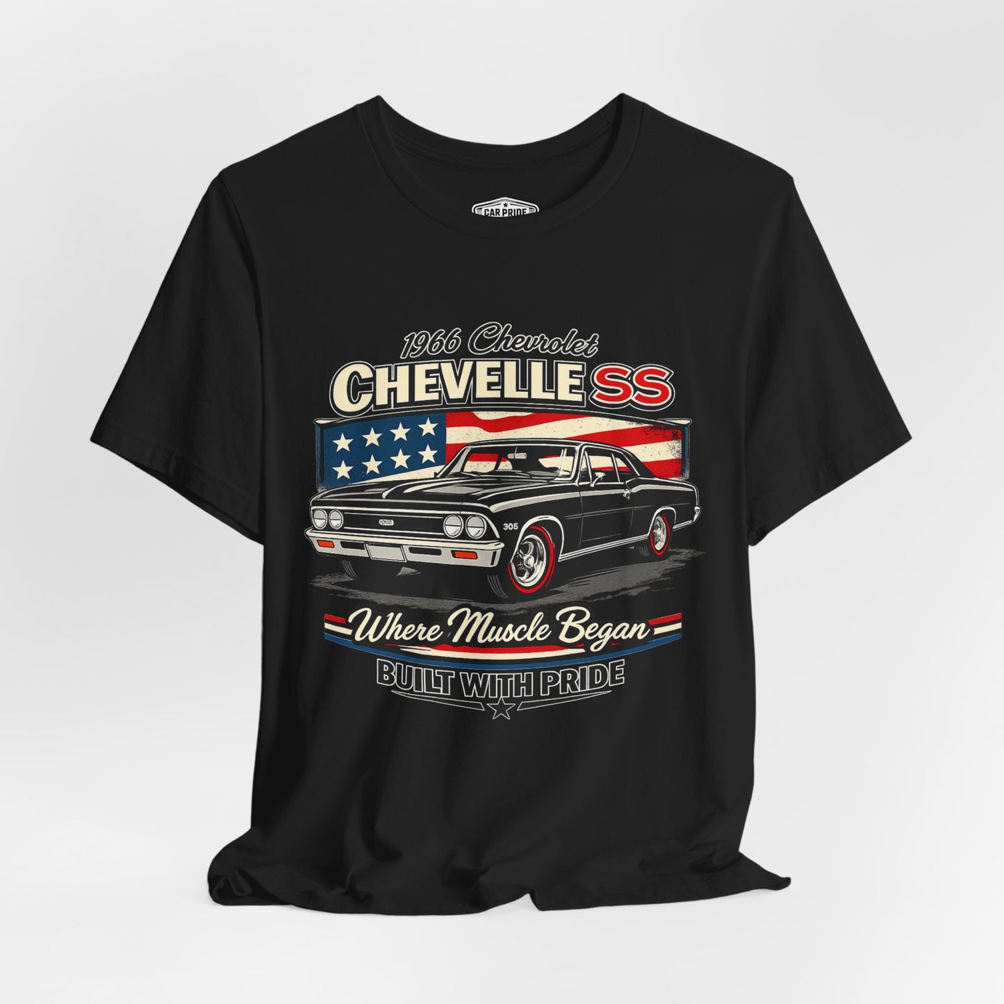 1966 Chevrolet Chevelle SS Black Pride - Premium Tee
